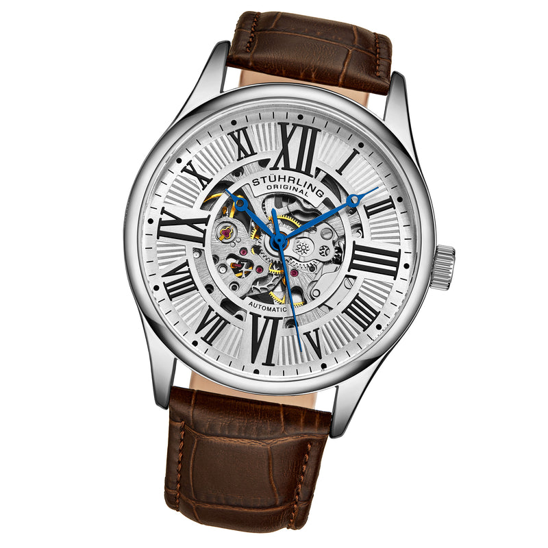 Legacy 3942 Brown/Leather | Silver Dial