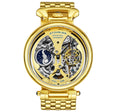 Emperor's Grandeur 4003 Dual Time Automatic 46mm Skeleton Gold/Bracelet | Gold Dial