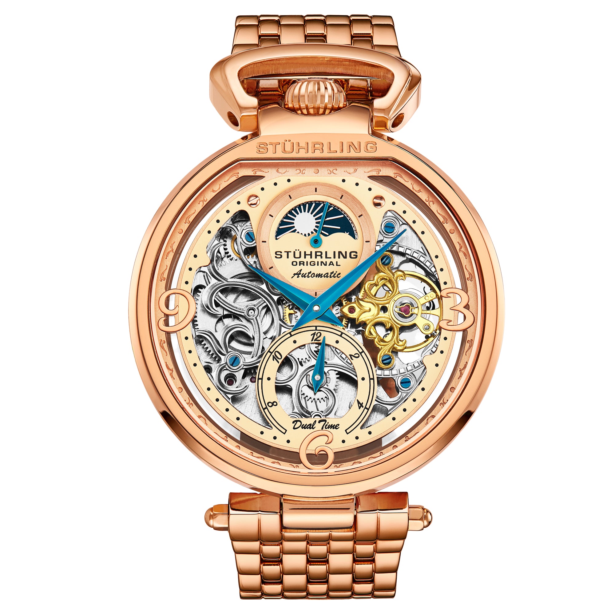 Legacy 4032 Rose Gold/Stainless Steel | Rose Gold Dial