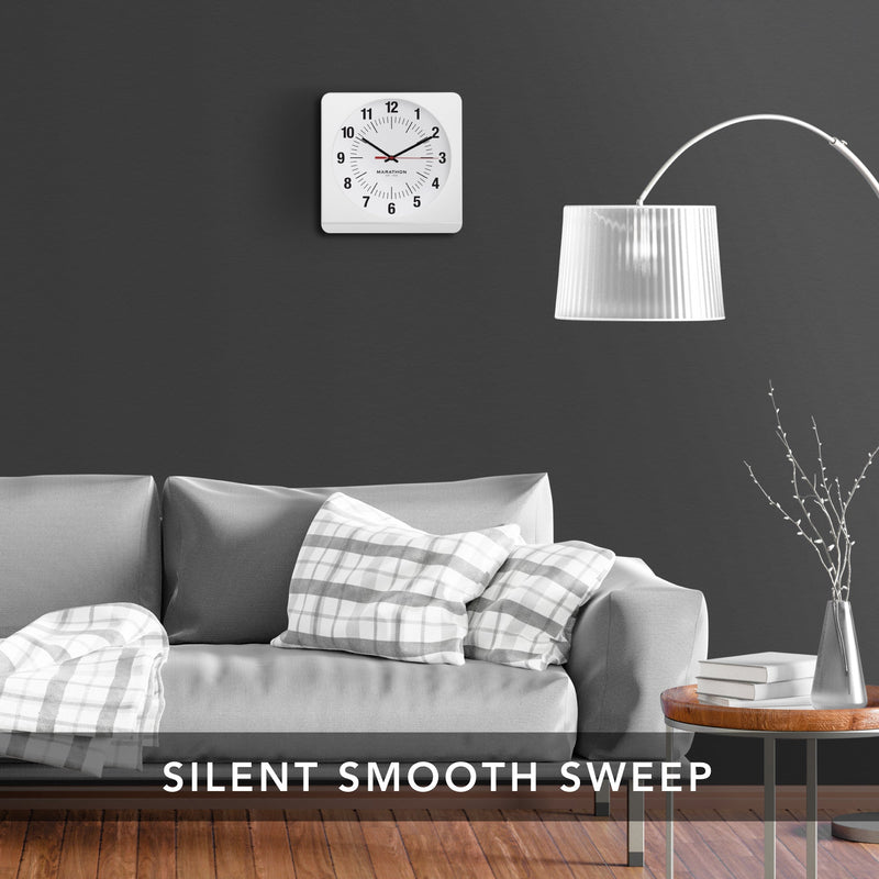 STUDIO EDITION JMBO 12 INCH ANALOG WALL CLOCK WITH AUTO BACKLIGHT studio-edition-jumbo-analog-wall-clock-with-auto-night-light