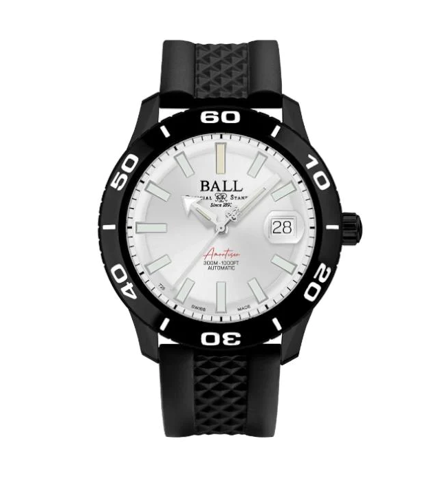 Fireman NECC Silver | Silver Dial