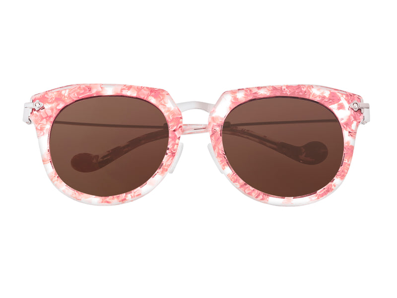 Aaliyah Pink Tortoise/Brown |  Dial