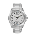Garrison Silver / Stainless Steel | Silver Dial