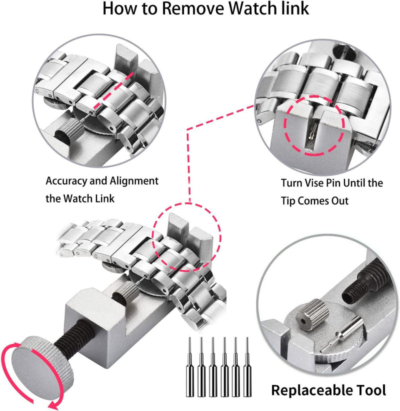 147 Piece Watch Tool Kit Strumento