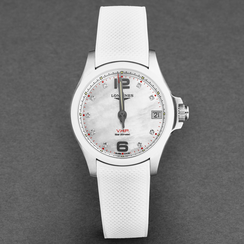 Conquest L33194879 / Black mother-of-pearl | Mother of Pearl Dial