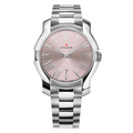 Women's Pink Dial, Stainless Steel Case and Bracelet | Pink Dial
