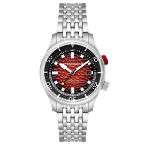 Spinnaker Bradner Automatic Red / Stainless Steel Red Dial