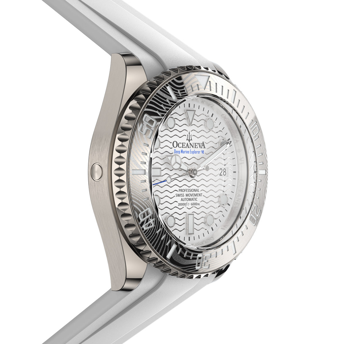 Deep Marine Explorer VI 6000m Grade 5 Titanium 6000m/WhiteDial | White Dial