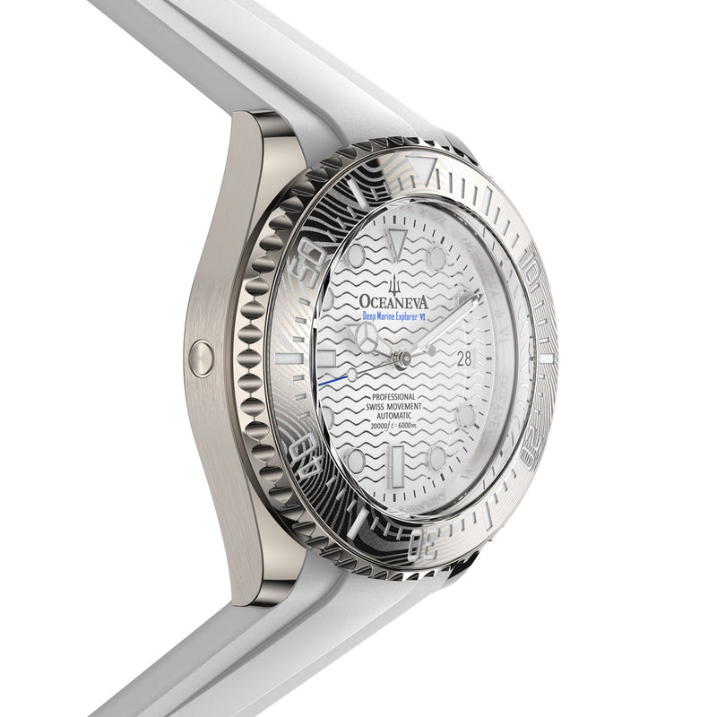 Deep Marine Explorer VI 6000m Grade 5 Titanium 6000m/WhiteDial | White Dial