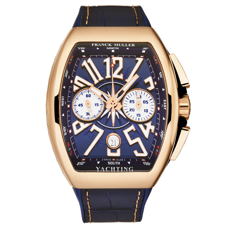 Vanguard YACHT 45CCYACHTGLD-1 / Blue | Blue Dial