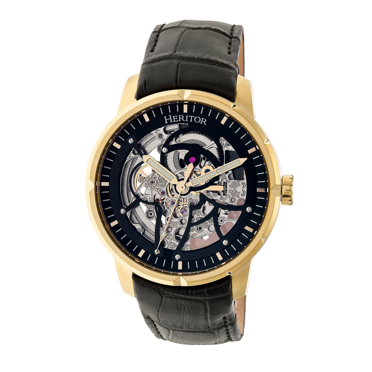 Ryder Black/Gold Black Dial
