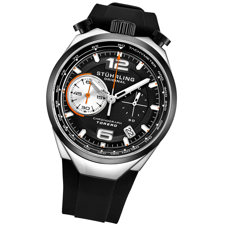 Monaco Black/Rubber/Black Dial/Black Case | Black Dial