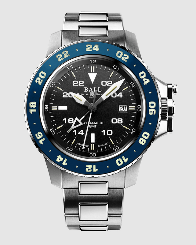Engineer Hydrocarbon AeroGMT II Blue | Black Dial