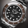 Deep Marine Explorer II Swiss Automatic Brown Bezel| Black Dial