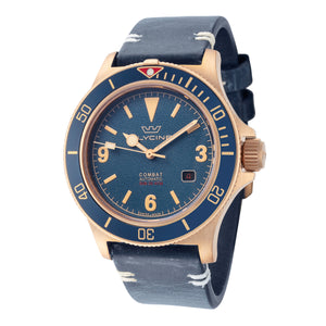 Combat Sub Bronze Vintage 42 mm / Blue / Blue Blue Dial