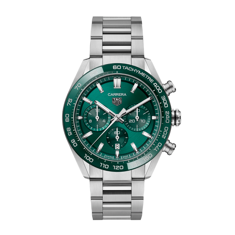 Carrera 44mm Dramatic Green | Green Dial