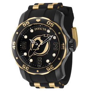 NHL New Jersey Devils NHL New Jersey Devils | Black and Gold Dial