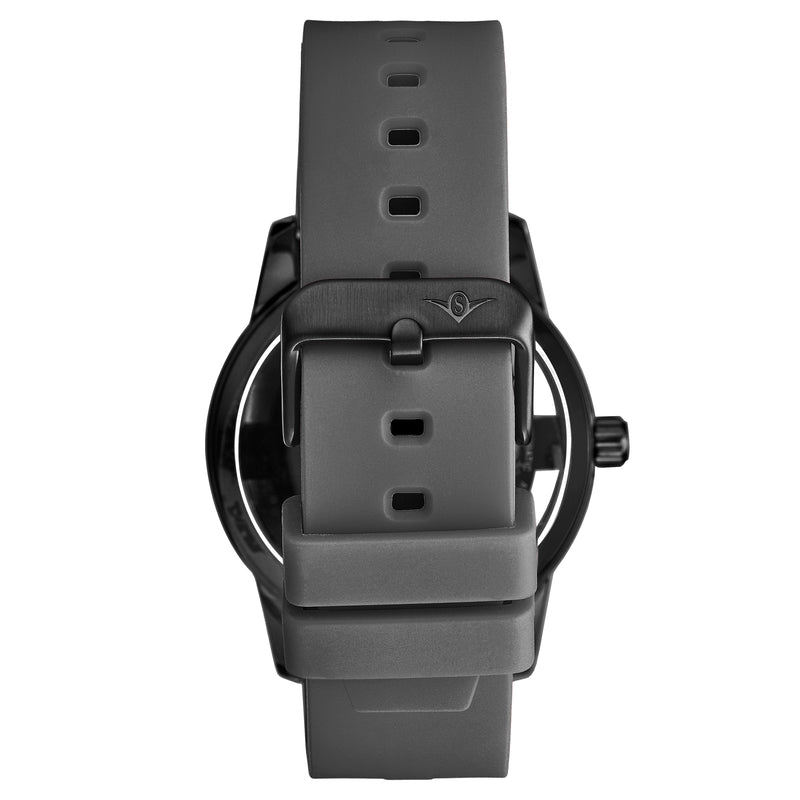 Legacy Gray/Black Rubber | Skeleton Dial