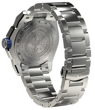 JS9-44 Blue/Metal | Blue Dial