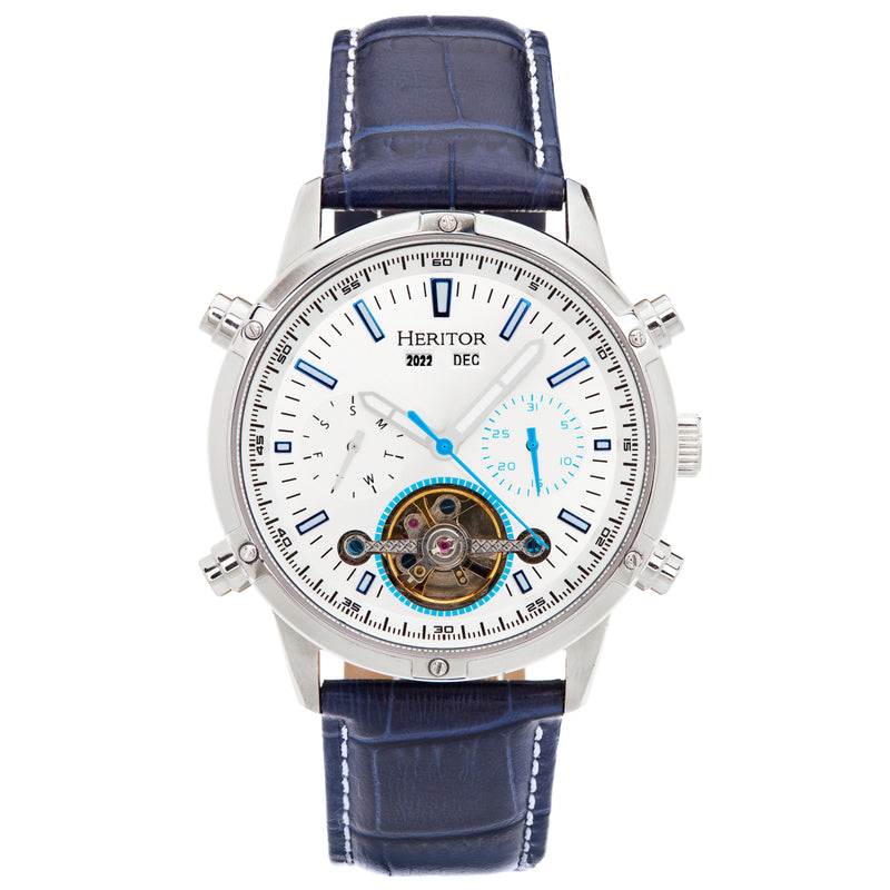 Wilhelm Blue | Silver Dial
