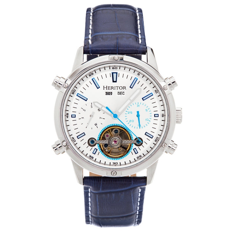 Wilhelm Blue | Silver Dial