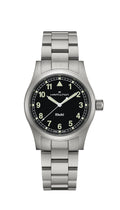 KHAKI FIELD QUARTZ Silver-tone