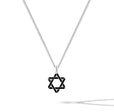 Star Of David Pendant Black Onyx