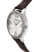 Vogue-560.01 Brown Leather | Silver Dial