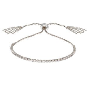 Sophia Bolo Bracelet 18k White Gold