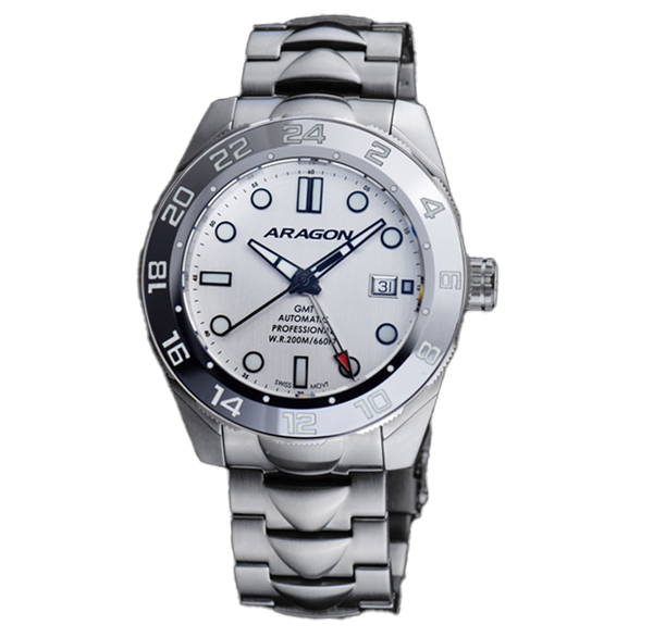 Hercules Swiss Soprod GMT Silver Dial | Silver Dial