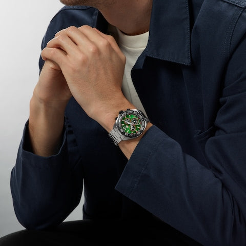 Formula 1 Chronograph Green | Green Dial