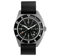 Navigator Quartz with Date Black NGM/Nylon | Matte Black Dial