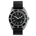 Navigator Quartz with Date Black NGM/Nylon Matte Black Dial