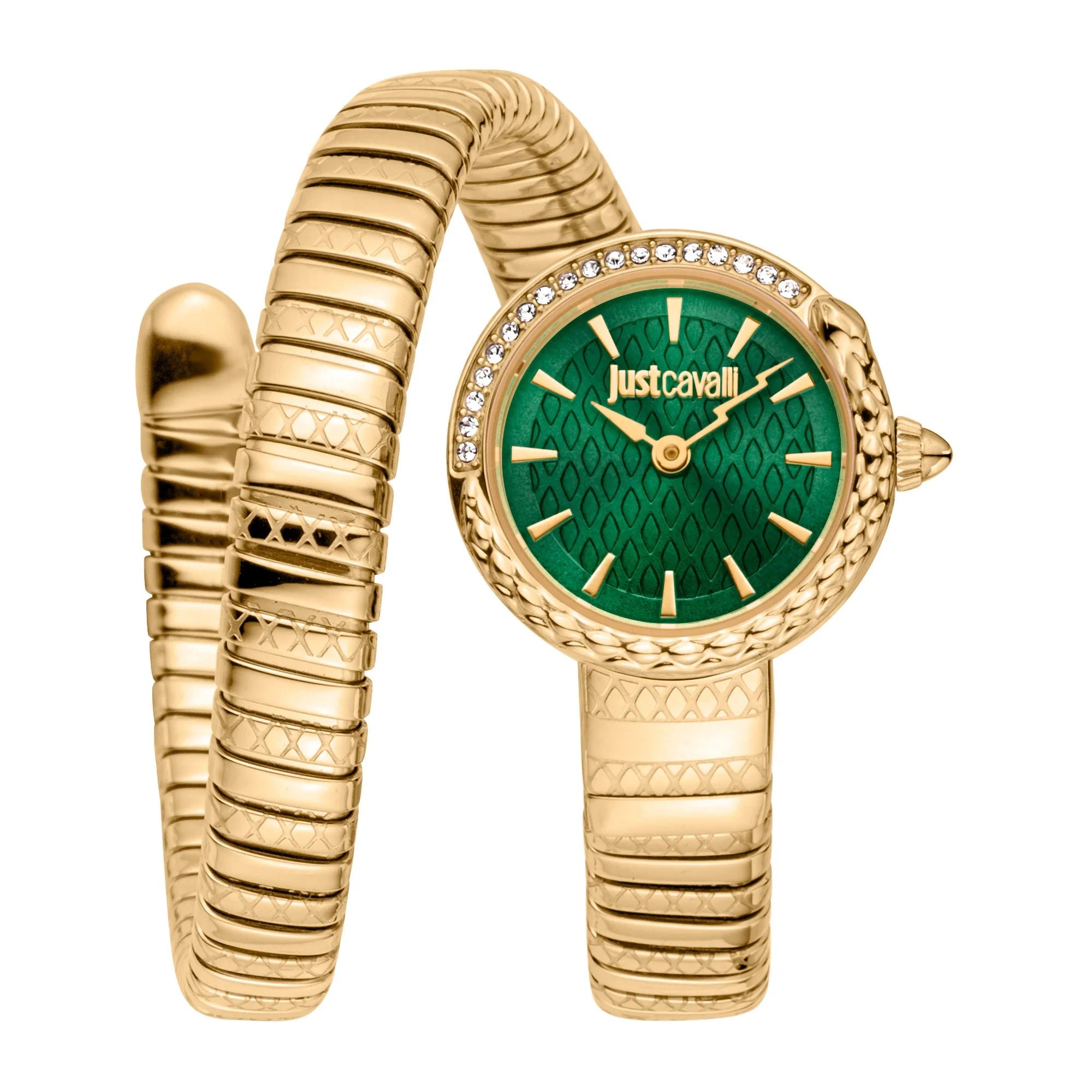 Cerchio Snake 23mm / Green / Gold | Green Dial – Watch Gang