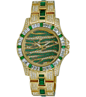 CHAMELEON GREEN / GOLD TONE | Green Dial