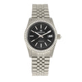 Constance Silver/Black | Black Dial