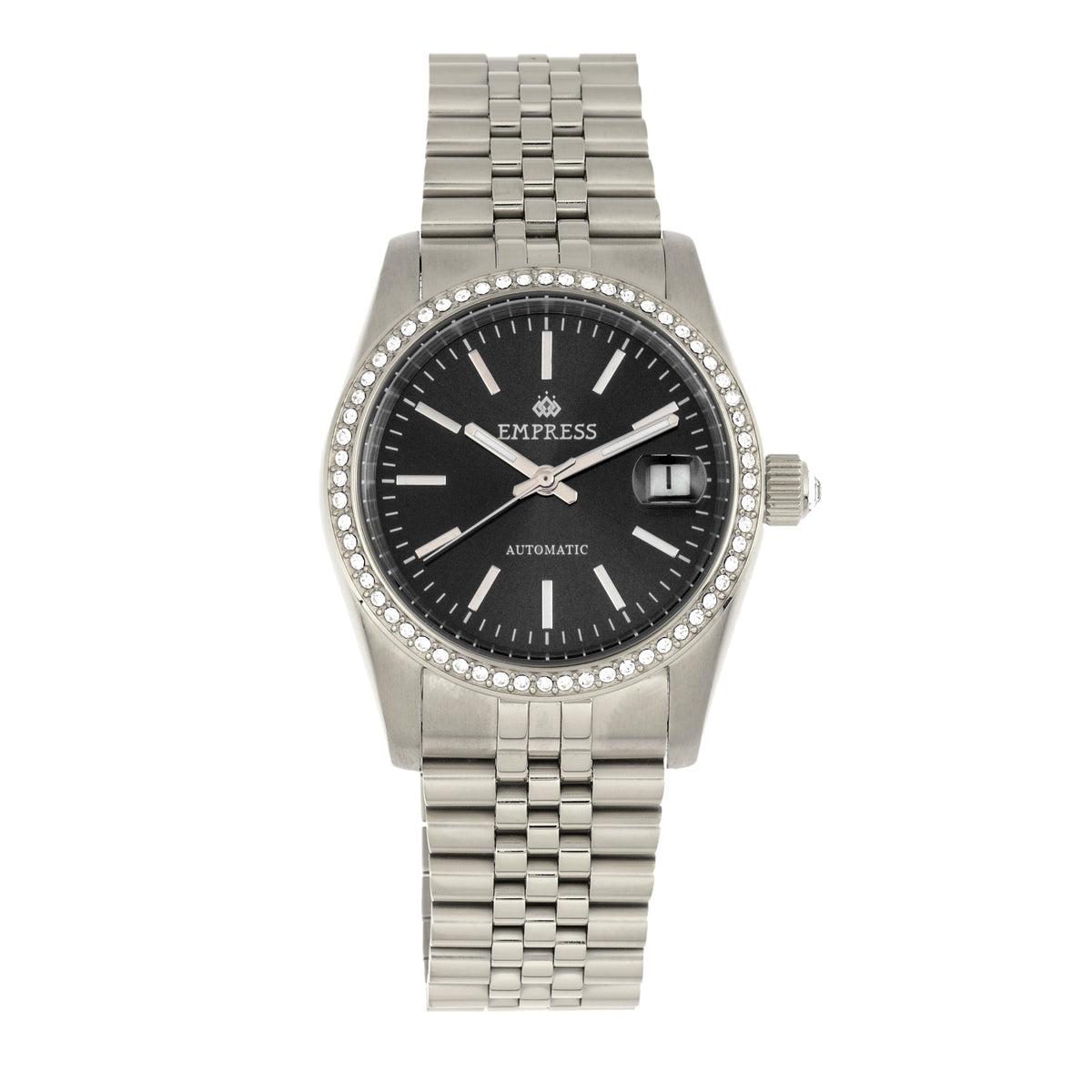 Constance Silver/Black | Black Dial