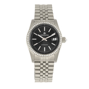 Constance Silver/Black | Black Dial