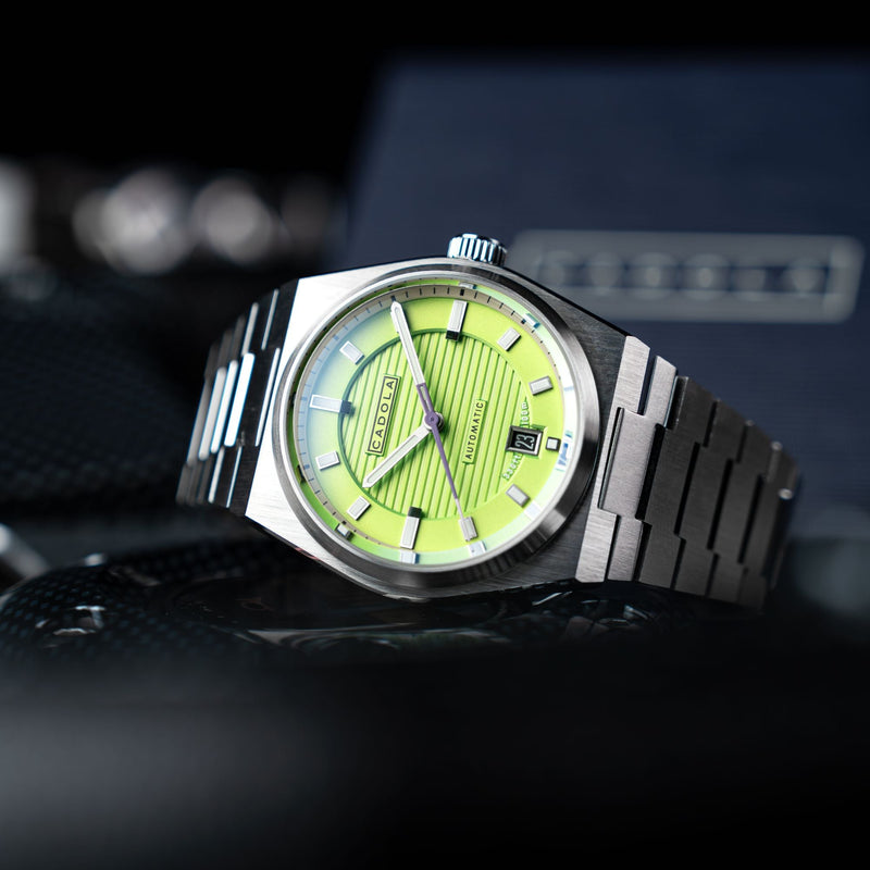 Lydden Hill Green / Stainless Steel | Green Dial