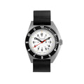 NAV, DATE, QUARTZ, SAPH, ARCTIC NGM, COL: SS//BKBK NYLON 12" Arctic SSNAV-D on 12 Ballistic | Arctic Dial