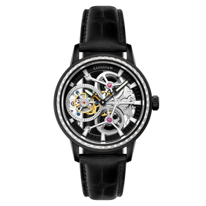 Engineer Parsons Tourbillon Limited Edition Black & Silver / Leather Black Dial