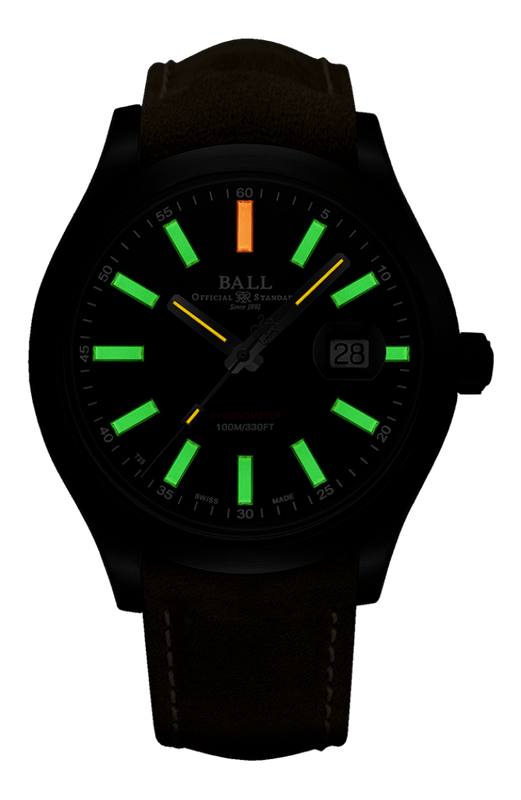 Engineer II Green Berets | Black Dial