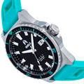 Reef Strap Watch w/Date Turquoise | Black Dial