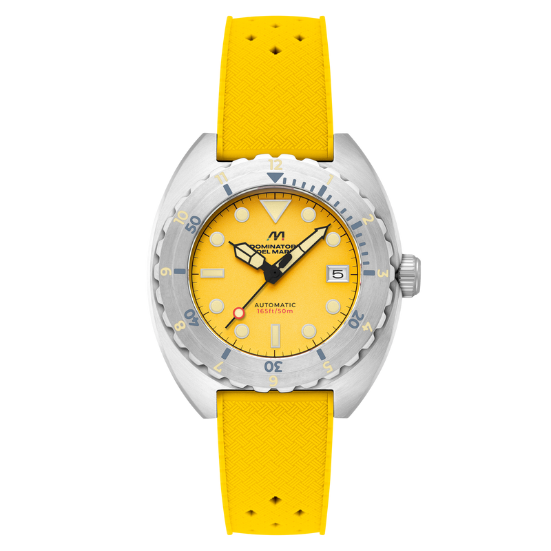 Amalfi Automatic Yellow / Yellow Silicone | Yellow Dial