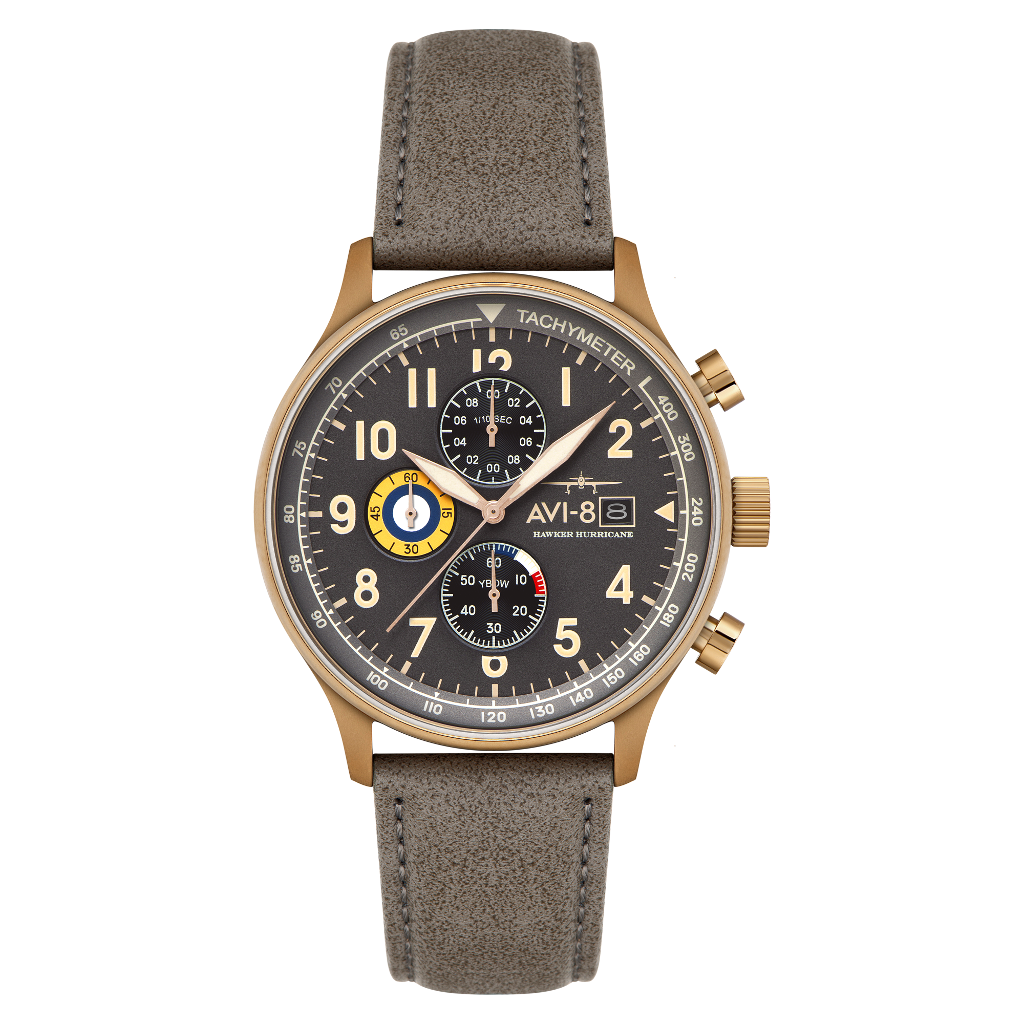 Classic Chronograph GREY / LEATHER | Grey Dial