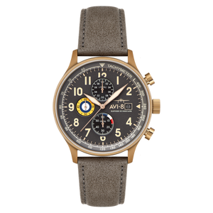 Classic Chronograph GREY / LEATHER | Grey Dial