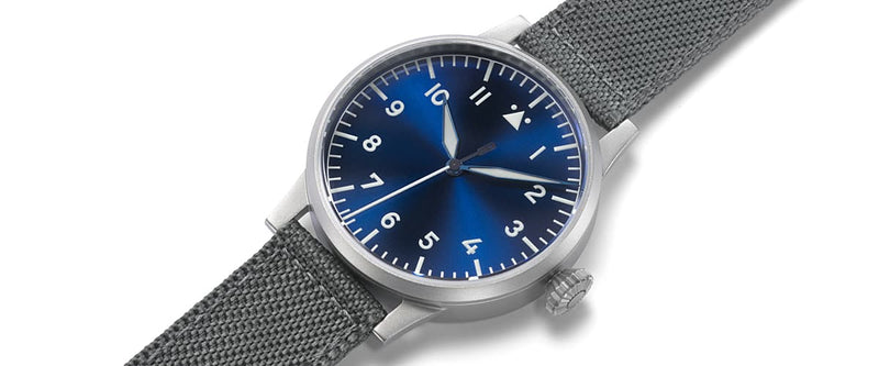 Memmingen Blaue Stunde Pilot Watch Original