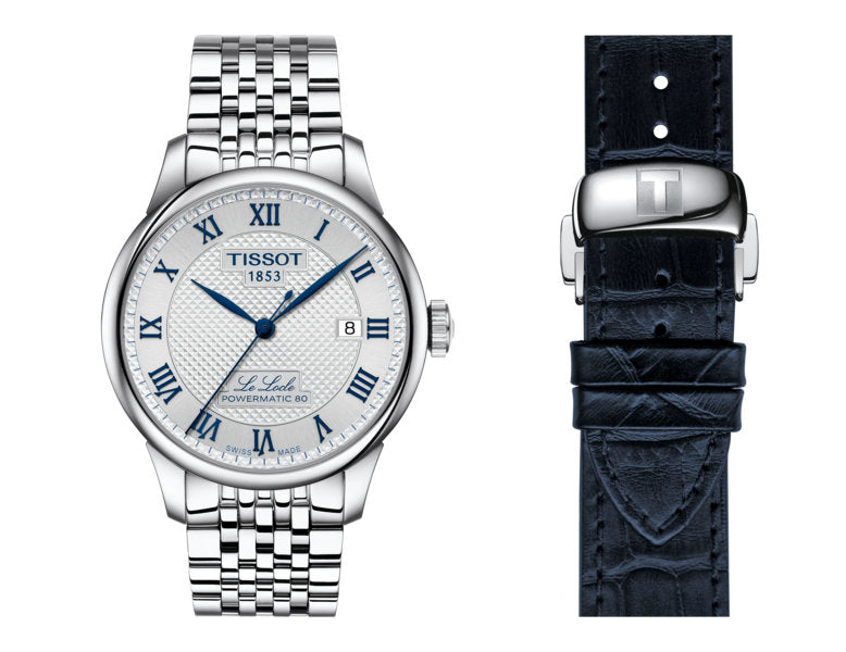 Le Locle Powermatic 80 20th Anniversary Silver-tone | Silver Dial