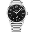 Classis 4021 Silver/Stainless Steel | Black Dial