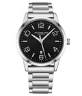 Classis 4021 Silver/Stainless Steel | Black Dial